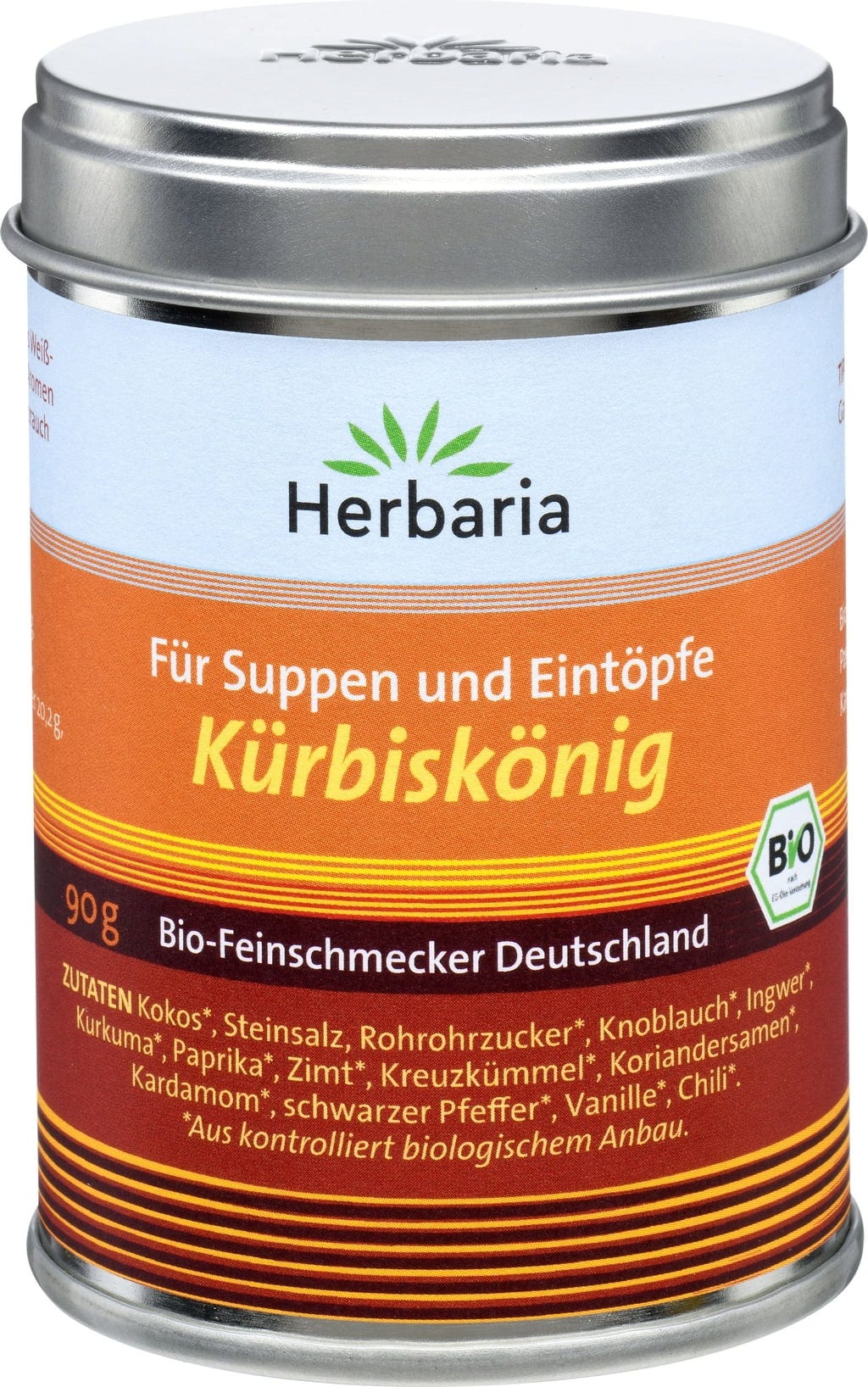 Herbaria Organiczna mieszanka przypraw "Król dyni", 90 g