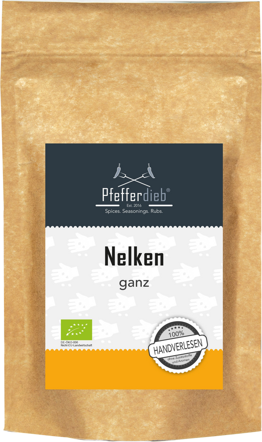 Pfefferdieb Bio Goździki ręcznie selekcjonowane, całe, 100 g