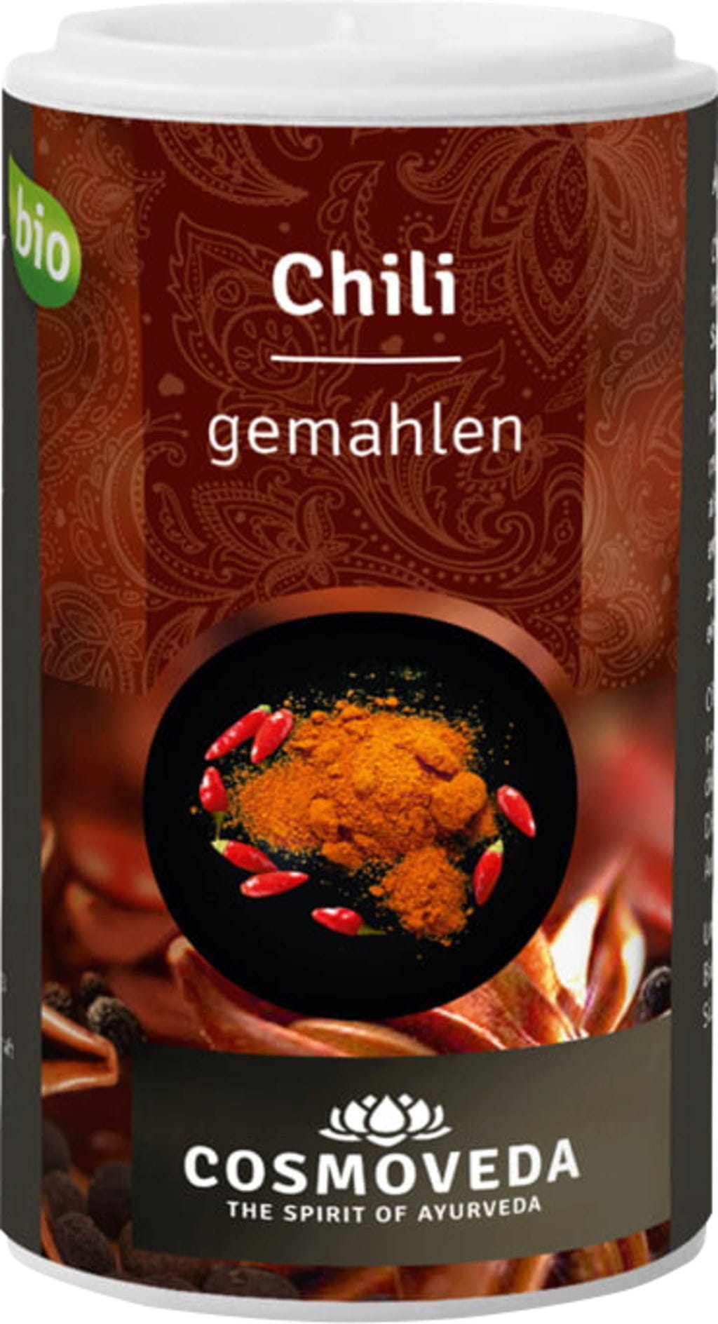 Cosmoveda Organiczne mielone chili, 25 g