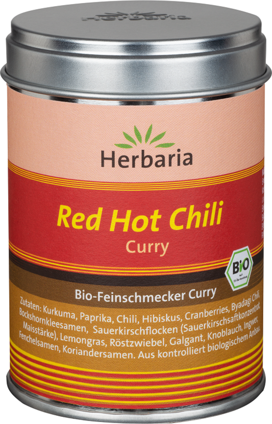 Herbaria Red Hot Chili Curry bio, 80 g