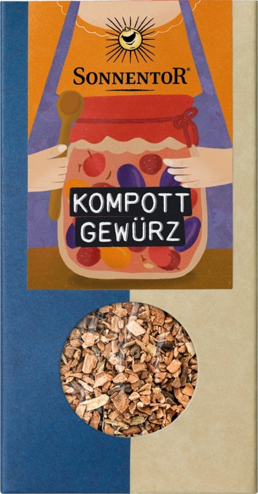 Sonnentor Przyprawa do kompotu bio, 55 g